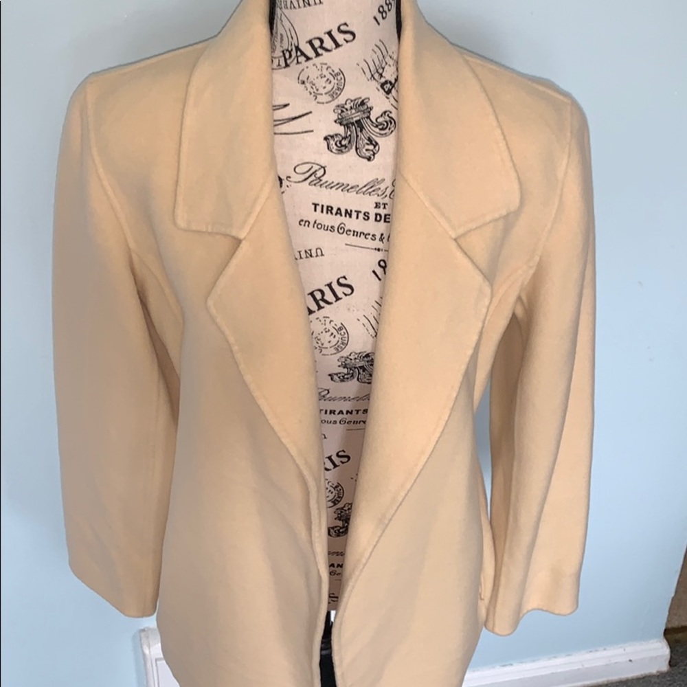Ellen Tracy Open-Front Coat